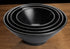 Winco Dinnerware Case / Melamine / Black Winco WDM014301 Ardesia Togashi Black Melamine Bowl 5.375 Inch Diameter 10 Ounce Set of 24 | Denson CFE