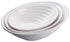 Winco Dinnerware Case / Melamine / White Winco WDM003-201 Ardesia Hailey 12 Inch Melamine Angle Bowl Break Resistant White | Denson CFE