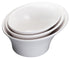 Winco Dinnerware Case / Melamine / White Winco WDM004-203 Priscila Melamine Angle Bowl 8.5 Inch White Set of 24 | Denson CFE