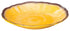 Winco Dinnerware Case / Melamine / Yellow Winco WDM001-605 Ardesia Luzia Yellow 9.625 Inch Diameter Melamine Hammered Deep Plate 24 Pack | Denson CFE