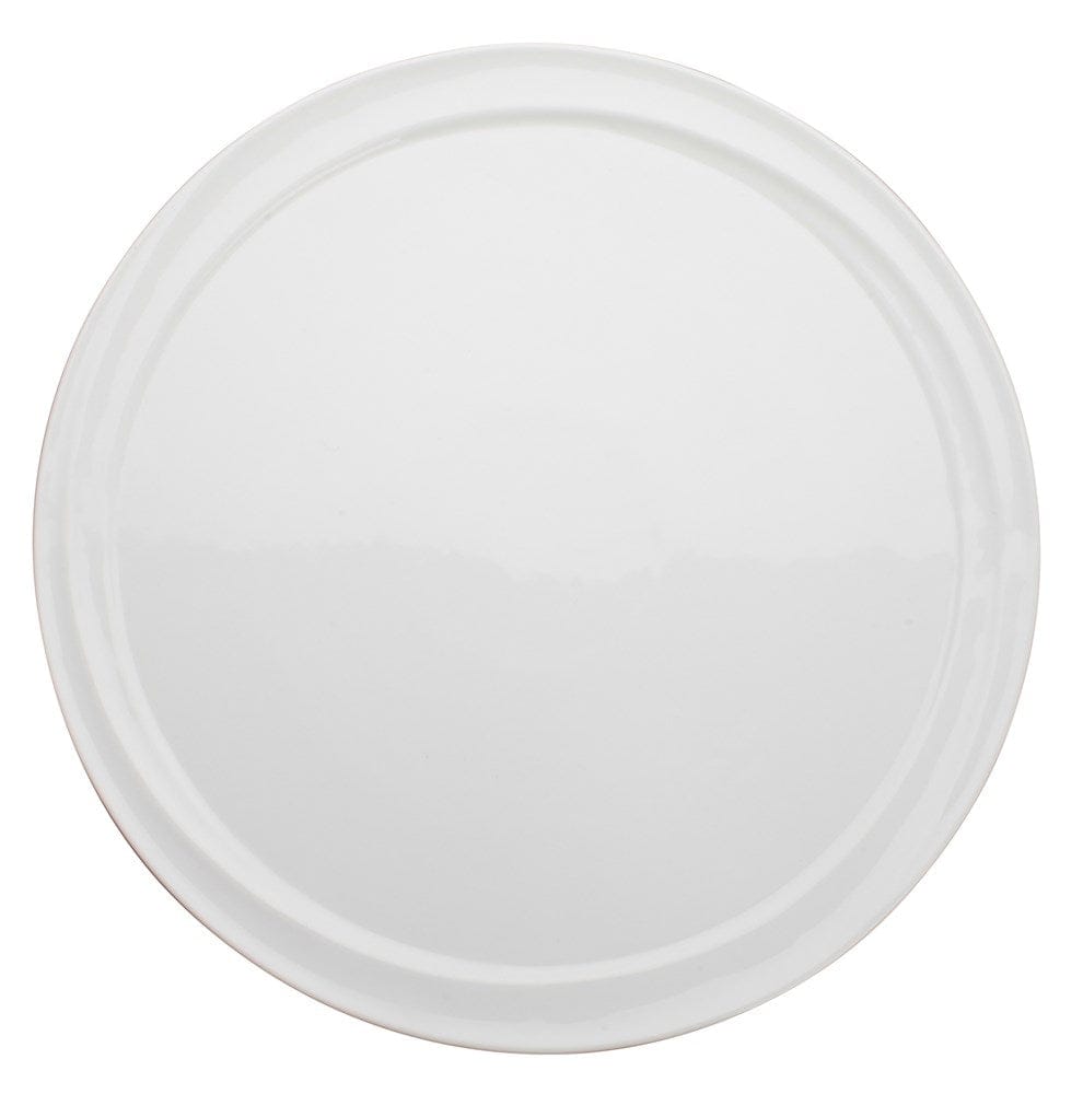 Winco Dinnerware Case / Porcelain / White Winco WDP007-101 Ardesia Mazarri 10 Inch Diameter Porcelain Round Platter Bright White 12 Pieces per Case | Denson CFE
