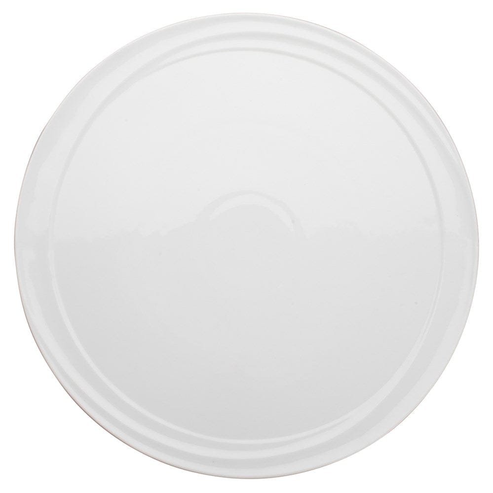 Winco Dinnerware Case / Porcelain / White Winco WDP007-102 Ardesia Mazarri 11 Inch Bright White Porcelain Round Platter | Denson CFE
