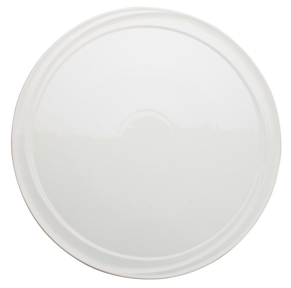 Winco Dinnerware Case / Porcelain / White Winco WDP007-103 Ardesia Mazarri Bright White Porcelain Round Platter 12 Inch | Denson CFE