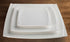 Winco Dinnerware Case / Porcelain / White Winco WDP009-103 Square 14 Inch Bright White Porcelain Dinner Plate | Denson CFE