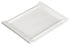 Winco Dinnerware Case / Porcelain / White Winco WDP017-111 Ardesia Tallaro Bright White Porcelain Rectangular Platter 10-1/8 x 7 Inches | Denson CFE