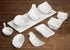 Winco Dinnerware Case / Porcelain / White Winco WDP021-104 Ardesia Mescalore Bright White Square Mini Bowl 2.5 Inch 36 Pieces per Case | Denson CFE