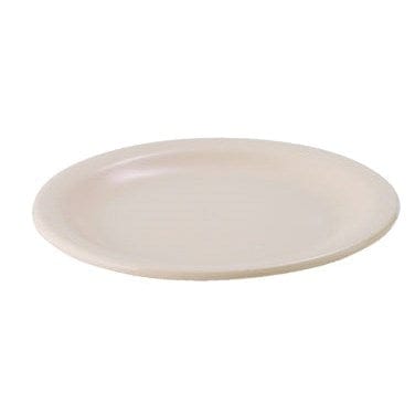 Winco Dinnerware Dozen / Melamine / Tan Winco MMPR-6 Melamine Round Plates 6-3/8 Inch Tan Heat Resistant Dishwasher Safe | Denson CFE