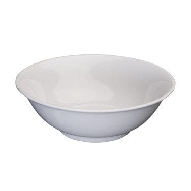Winco Dinnerware Dozen / Melamine / White Winco MMB-41W Melamine Rimless Bowl 41oz Round White Heat Resistant Dishwasher Safe | Denson CFE