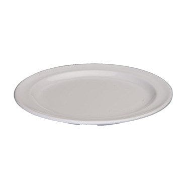 Winco Dinnerware Dozen / Melamine / White Winco MMPR-5W 5.5 Inch White Melamine Round Plate Heat Resistant Dishwasher Safe | Denson CFE
