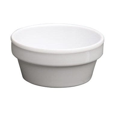 Winco Dinnerware Dozen / Melamine / White Winco MMSC-2W Melamine Sauce Cups 2.5 Ounce White Round Heat Resistant Dishwasher Safe | Denson CFE