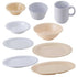 Winco Dinnerware Dozen / Melamine / White Winco MMU-8W 8 oz. Bulbous White Melamine Mug