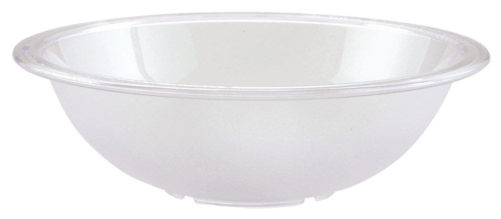 Winco Dinnerware Each Winco PBB-12 12-3/4 Inch Pebbled Bowl Clear Polycarbonate | Denson CFE