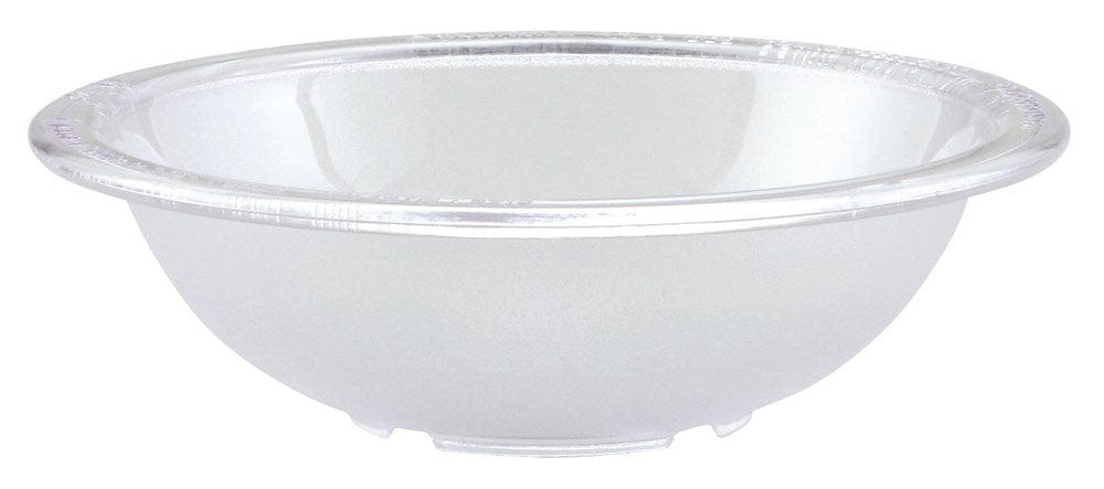 Winco Dinnerware Each Winco PBB-8 Clear Pebbled Bowl 8-3/4 inch | Denson CFE