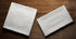 Winco Dinnerware Pack / Porcelain / White Winco WDP002-205 Ardesia Dalmata Porcelain Square Platter 10-1/4 Inch Creamy White Set of Three | Denson CFE