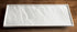 Winco Dinnerware Pack / Porcelain Winco WDP001-204 Calacatta Rectangular Narrow Rim Porcelain Platter 16.5 x 7 Creamy White | Denson CFE