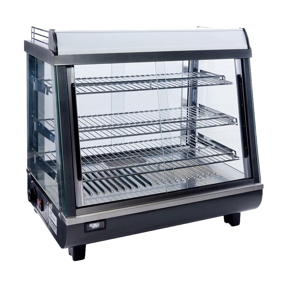 Winco Display Cases & Stands Set Winco HDM-26 Heated Display Merchandiser 120V 1050W 26 Inch Width | Denson CFE