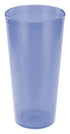 Winco Drinkware Dozen / Blue Winco PTP-20B 20 Ounce Blue Pebbled Plastic Tumbler 12 Pack | Denson CFE