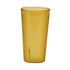 Winco Drinkware Dozen Winco PTP-20A 20 Ounce Amber Pebbled Plastic Tumbler 12-Pack | Denson CFE