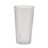 Winco Drinkware Dozen Winco PTP-20C 20 oz. Clear Pebbled Plastic Tumbler 12-Pack