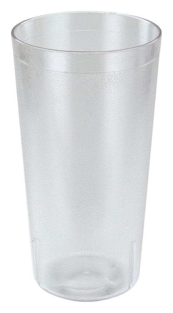 Winco Drinkware Dozen Winco PTP-32C 32 Ounce Clear Pebbled Plastic Tumbler 12-Pack | Denson CFE