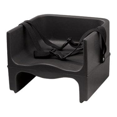 Winco Essentials Each / Black Winco CHB-2PK Double-Sided Plastic Booster Seat with Contoured Design and Non-Skid Surface | Denson CFE