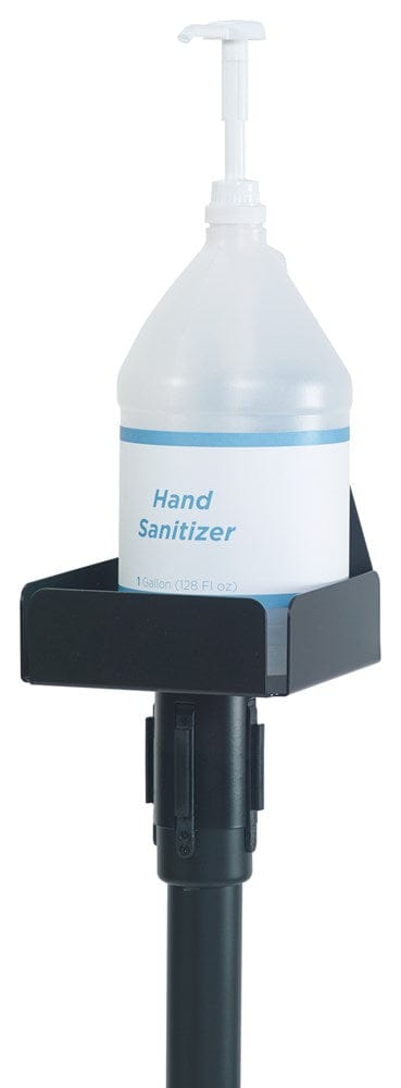 Winco Essentials Each / Black Winco SMJH-9K Stanchion Mount One Gallon Jug Holder Black | Denson CFE