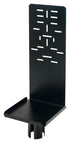 Winco Essentials Each / Black Winco SMSD-16K Stanchion Mount Universal Sanitizer and Soap Dispenser Black | Denson CFE