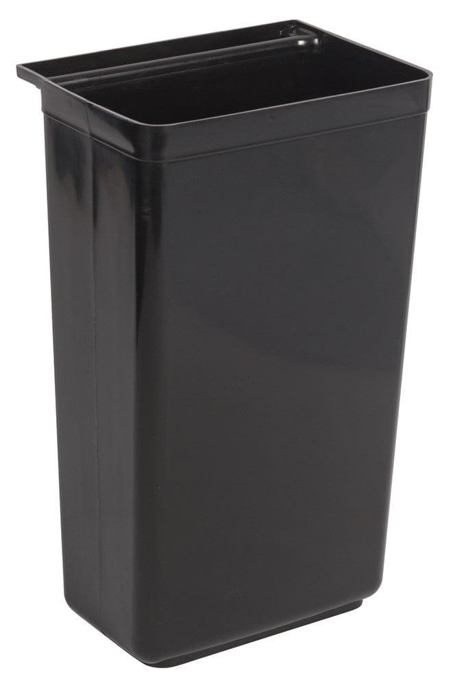 Winco Essentials Each / Black Winco UC-RB Black Refuse Bin for Bus / Utility Cart | Denson CFE