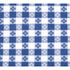Winco Essentials Each / Blue Winco TBCO-90B Blue Checkerboard Table Cloth 52 Inches by 90 Inches Oblong | Denson CFE