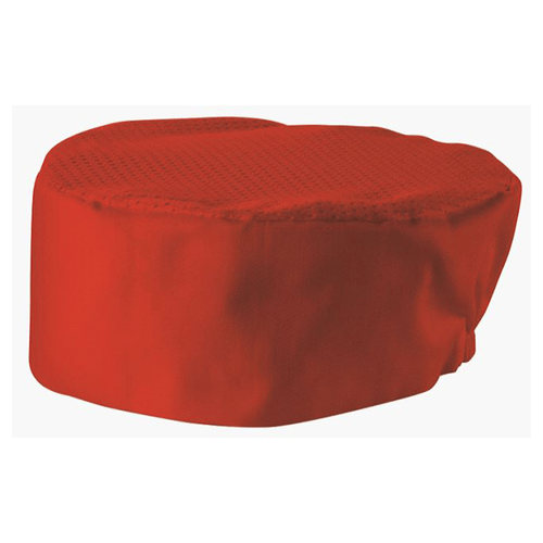 Winco Essentials Each / Red Winco CHPB-3RX 3.5 Inch Red Pillbox Hat Poly Cotton Extra Large | Denson CFE