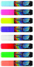 Winco Essentials Each / Red Winco MBPM-R Deluxe Plus Neon Marker Red 15g Ink Capacity 1/16 Inch Chisel Tip | Denson CFE