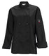 Winco Essentials Each / S / Black Winco UNF-7KS Women's Chef Jacket Black Small | Denson CFE