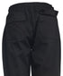 Winco Essentials Each / Small / Black Winco UNF-8KS Solid Black Women's Chef Pants with Elastic Drawstring Waist | Denson CFE