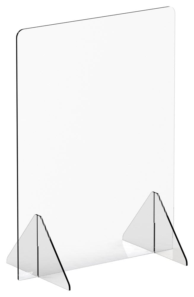 Winco Essentials Each Winco ACSS-2432 Countertop Safety Shield 32 Inch x 24 Inch Clear Polycarbonate Protective Barrier | Denson CFE