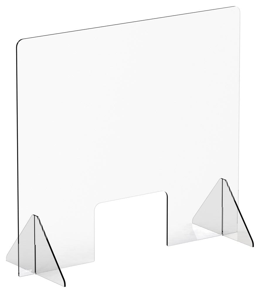 Winco Essentials Each Winco ACSS-3632W Countertop Safety Shield with Window 36 x 32 Inches | Denson CFE