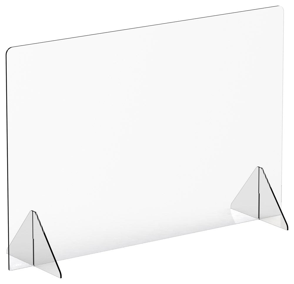 Winco Essentials Each Winco ACSS-4832 Countertop Safety Shield 48 Inch by 32 Inch Clear Protective Barrier | Denson CFE