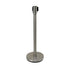Winco Essentials Each Winco CGS-38S Stainless Steel 34 Inch Stanchion Post with 6.5 Foot Retractable Belt | Denson CFE