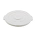 Winco Essentials Each Winco FCW10L 10 Gallon White Trash Can Lid | Denson CFE