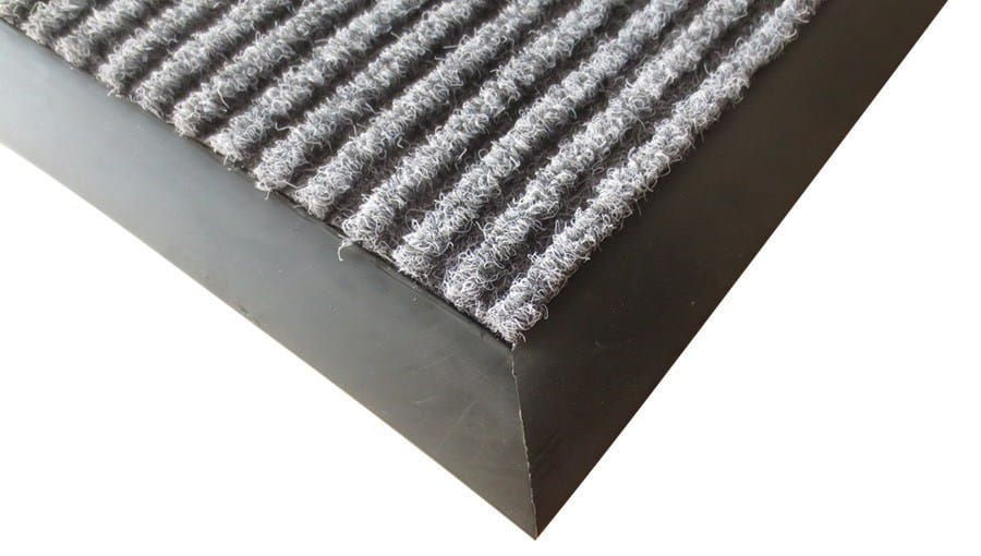 Winco Essentials Each Winco FMC-35C Charcoal Carpet Floor Mat 3 Feet by 5 Feet Vinyl Backed | Denson CFE