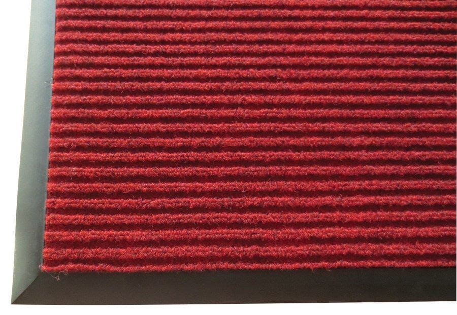 Winco Essentials Each Winco FMC-35U Carpet Floor Mat 3 Feet by 5 Feet Burgundy Vinyl Backed | Denson CFE