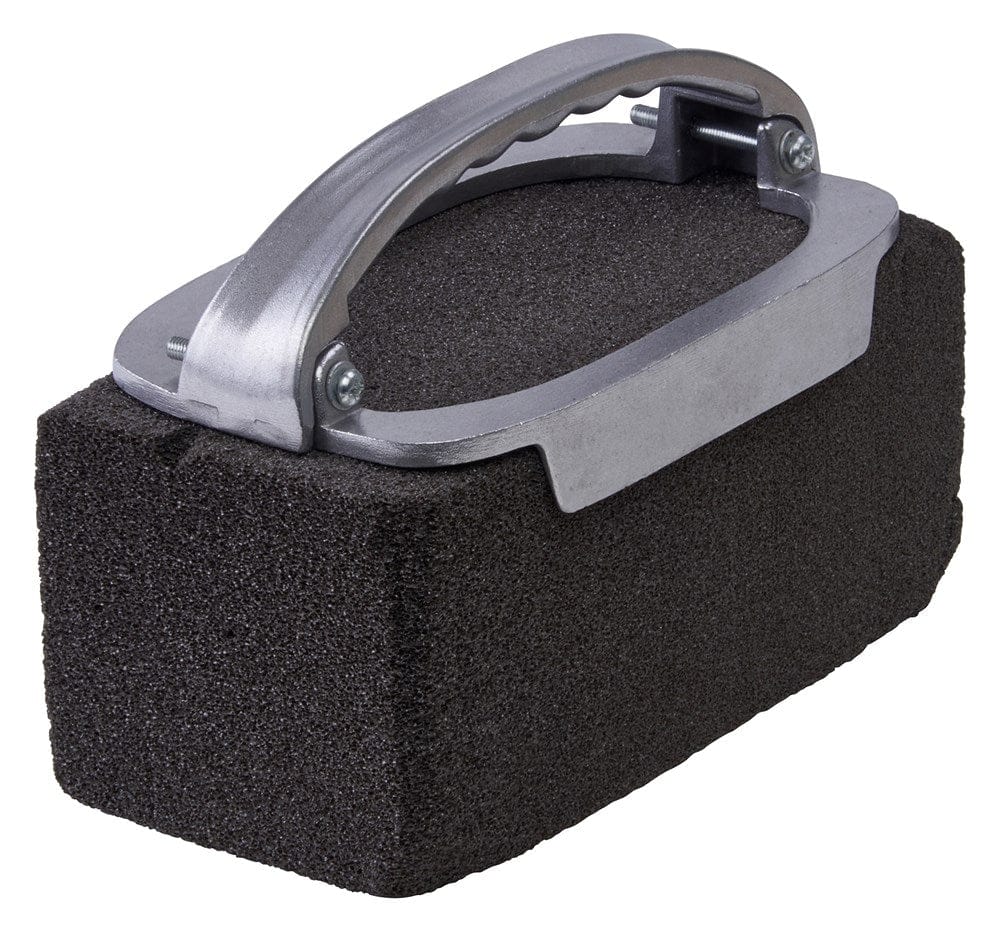 Winco Essentials Each Winco GBH2 Griddle Brick Holder 7 Inch x 3.5 Inch for Efficient Griddle Maintenance | Denson CFE