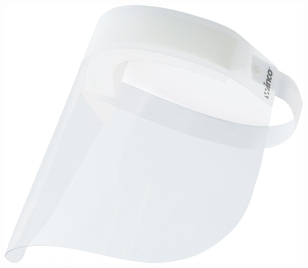 Winco Essentials Each Winco PFS-1 Face Shield with Anti Splash and Anti Fog Technology | Denson CFE