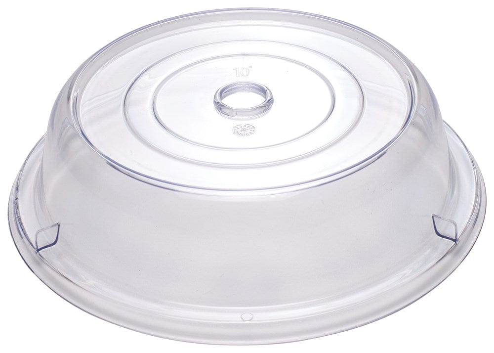 Winco Essentials Each Winco PPCR-10 Clear Round Plate Cover 10 Inches High 2.5 Inches Stackable | Denson CFE