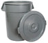 Winco Essentials Each Winco PTC-44G 44 Gallon Gray Trash Can