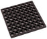Winco Essentials Each Winco RBMH-35K-R Rubber Floor Mat, Rolled, 3' x 5' x 3/4", Straight Edges, Grease-proof, Black