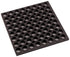 Winco Essentials Each Winco RBMH35KR Rubber Floor Mat 3 x 5 x 3/4 Inch Black Grease-proof | Denson CFE