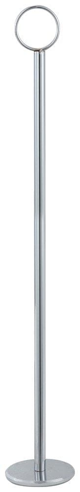 Winco Essentials Each Winco TBH-15 15 Inch Table Number Holder Chrome Plated Steel | Denson CFE