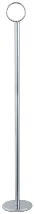 Winco Essentials Each Winco TBH-15 15 Inch Table Number Holder Chrome Plated Steel | Denson CFE