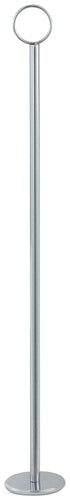 Winco Essentials Each Winco TBH-18 18 Inch Table Number Holder Chrome Plated Steel Mirror Finish | Denson CFE