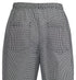 Winco Essentials Each Winco UNF-4KXXL Houndstooth 2X-Large Signature Chef Relaxed Universal Fit Poly/Cotton Elastic Drawstring Waist Chef Pants | Denson CFE